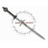 EPIC STEEL ROMAN GLADIUS DETAILED GENERAL'S SWORD LEATHER SHEATH GLADIATOR WEAPON
